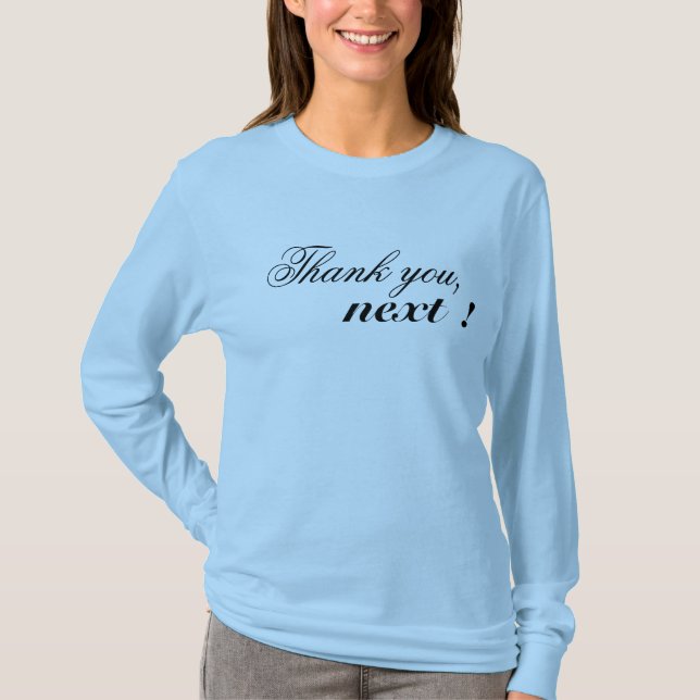 english slang trendy words thank you T-Shirt (Front)