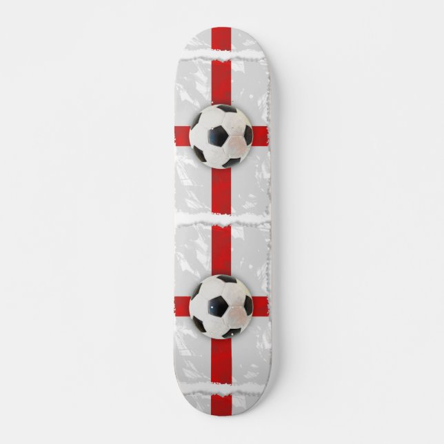 English Soccer Skateboard Deck (Front)