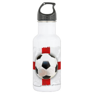 English Soccer Stainless Steel Water Bottle