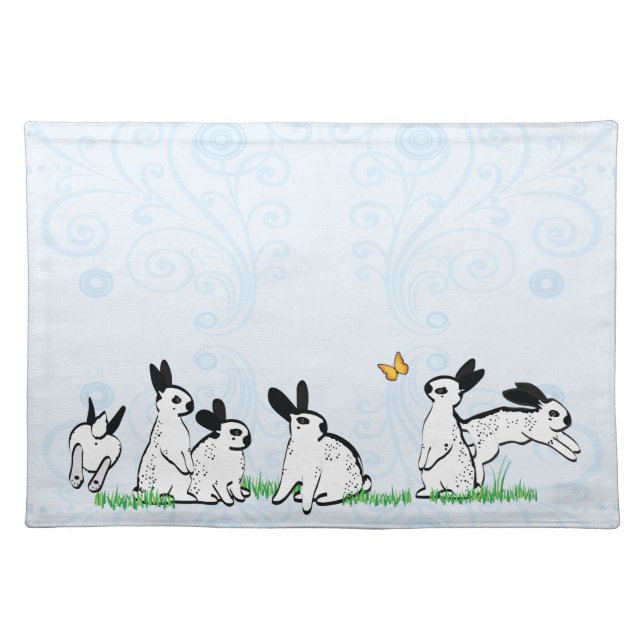 ENGLISH SPOTS IN THE GRASS PLACEMAT (Front)