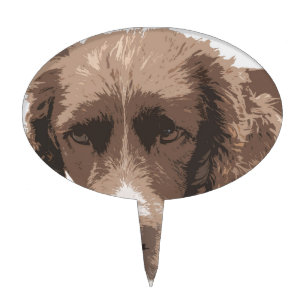 English Springer Cake Topper