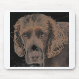 English Springer Dogs Mouse Pad