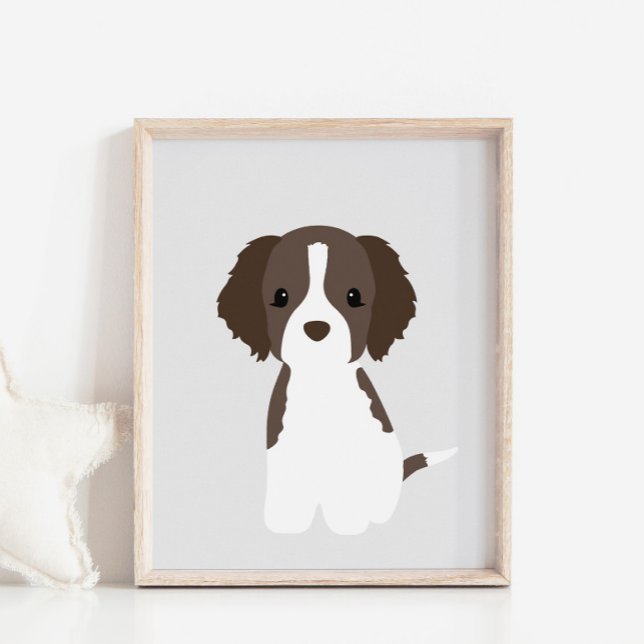 English Springer Nursery & Kids Room Decor Poster (Creator Uploaded)