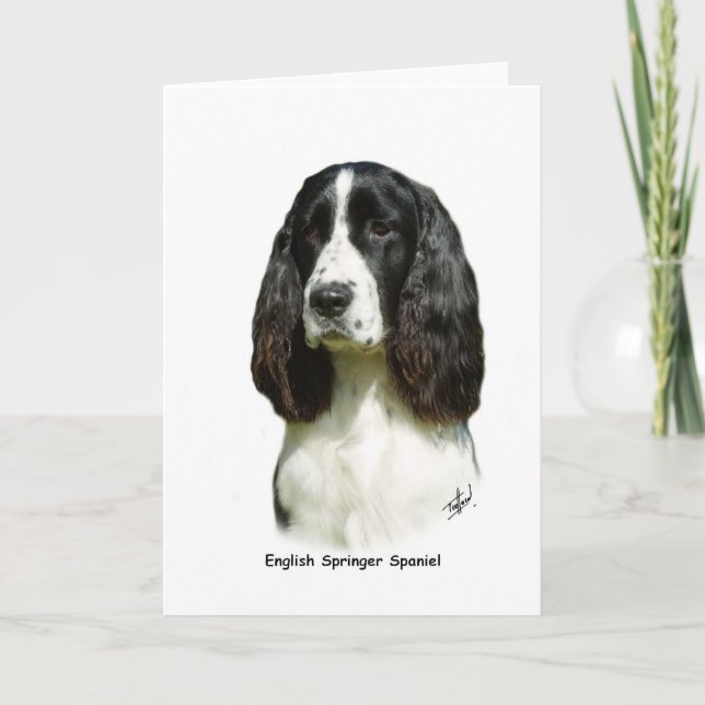 English Springer Spaniel 9J37D-20 Card (Front)
