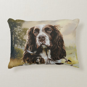 English Springer Spaniel Accent Pillow