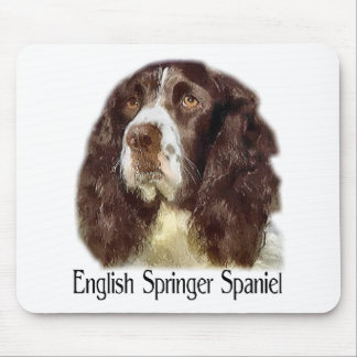 English Springer Spaniel Art Gifts Mouse Pad