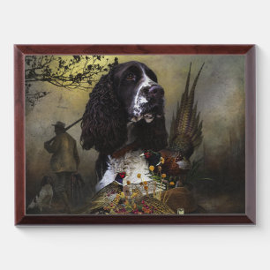 English Springer Spaniel Award Plaque
