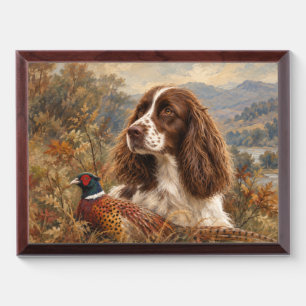 English Springer Spaniel Award Plaque
