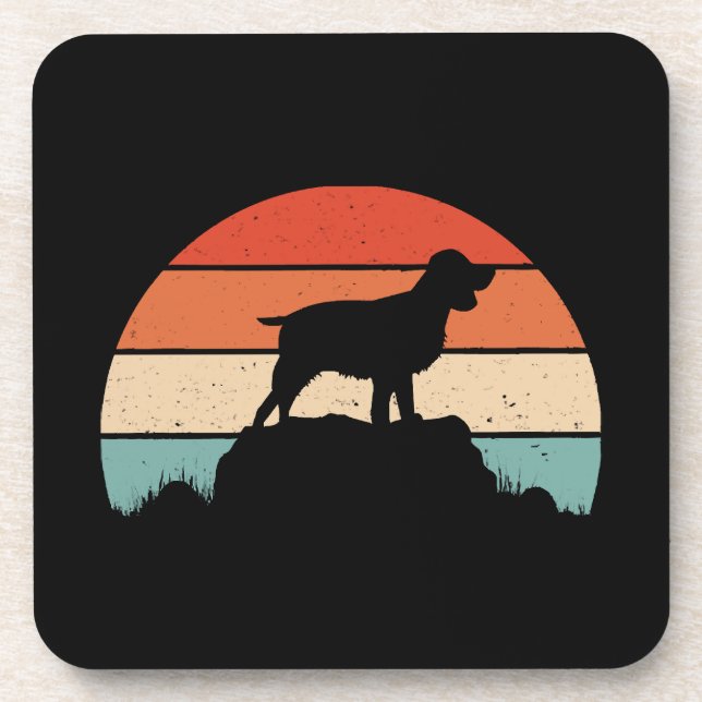 English springer spaniel beverage coaster (Front)