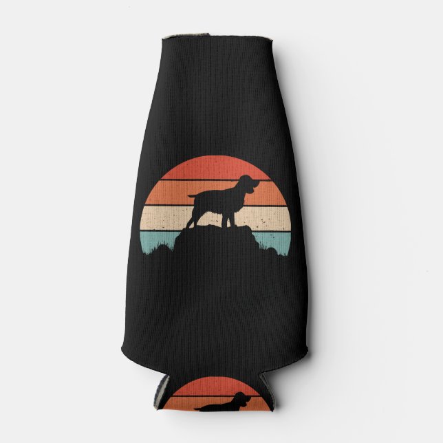 English springer spaniel bottle cooler (Front)