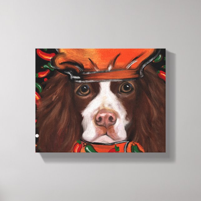 English Springer Spaniel     Canvas Print (Front)