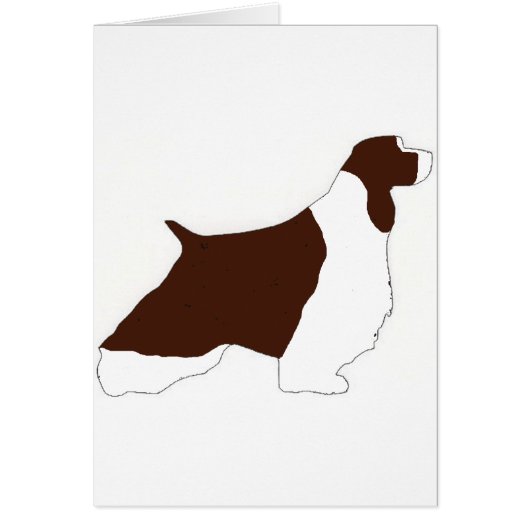 english springer spaniel cards (Front)