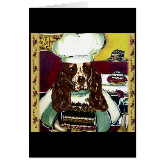English Springer Spaniel Cards (Front)