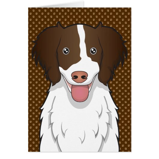English Springer Spaniel Cartoon Paws (Front)