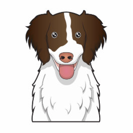 English Springer Spaniel Cartoon Statuette