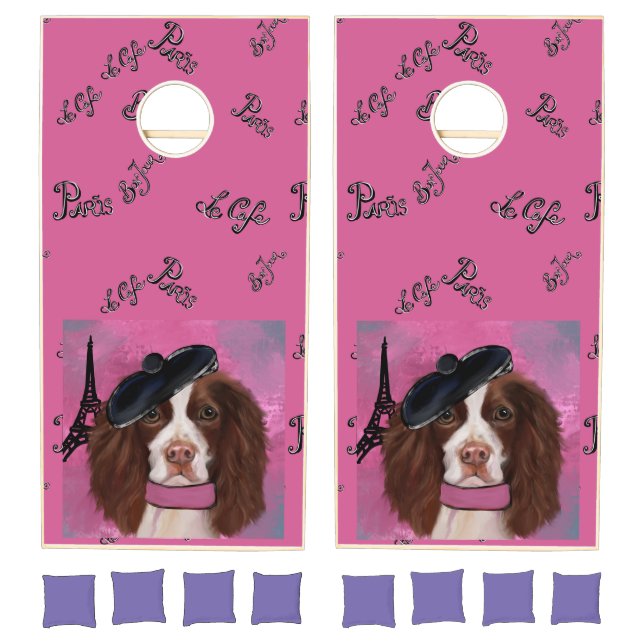 English Springer Spaniel       Cornhole Set (Set)