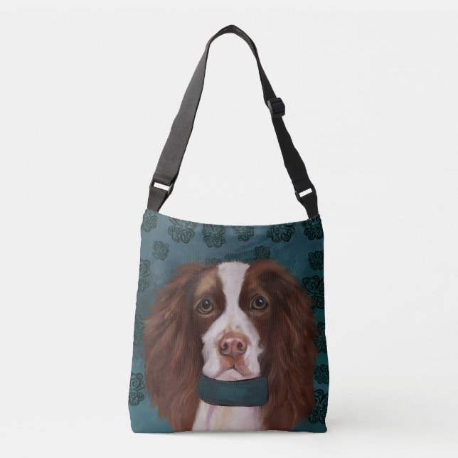 English Springer Spaniel  Crossbody Bag (Front)