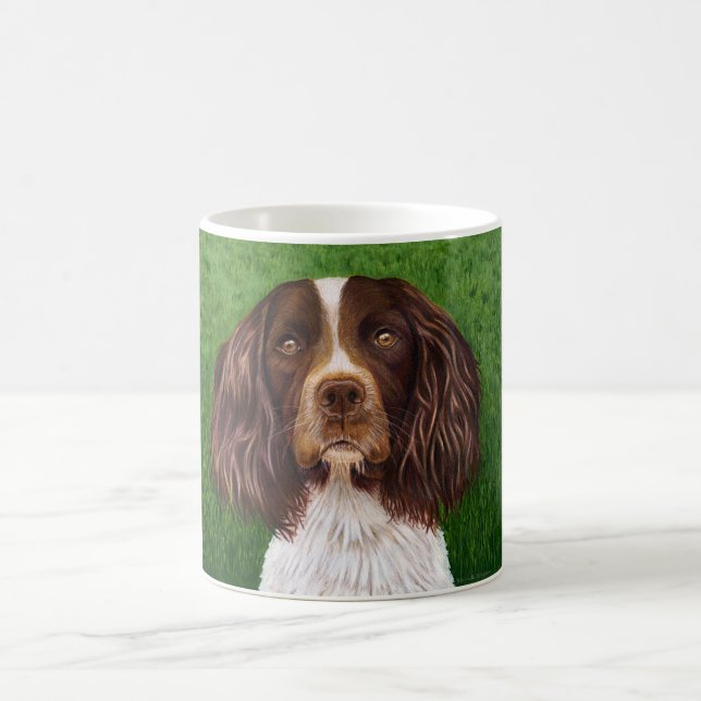 English Springer Spaniel Dog Art - Major Coffee Mug (Center)