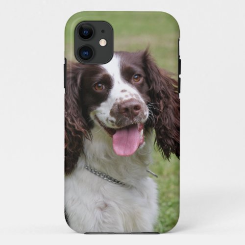 English Springer Spaniel dog beautiful photo gift iPhone 11 Case