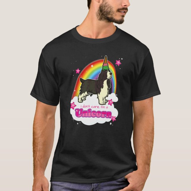 English Springer Spaniel Dog Breed  3 T-Shirt (Front)