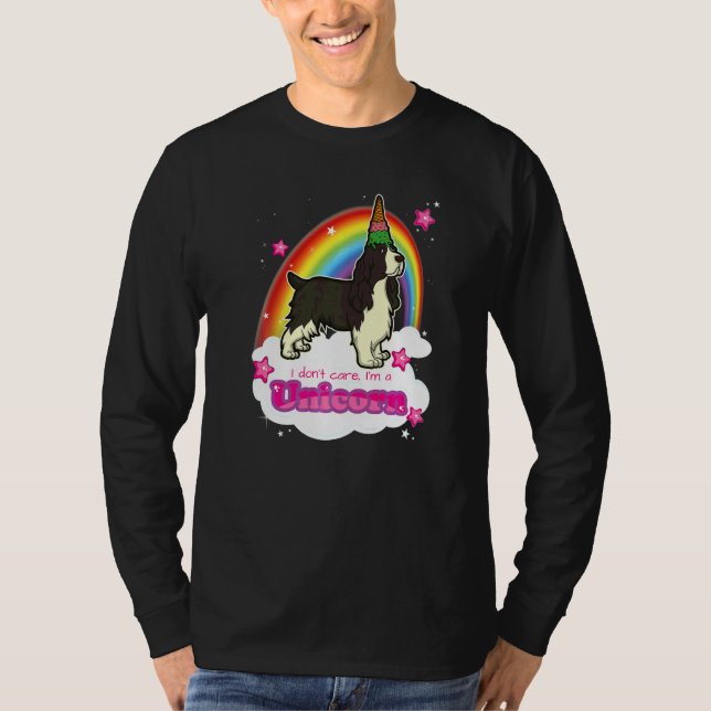 English Springer Spaniel Dog Breed  3 T-Shirt (Front)
