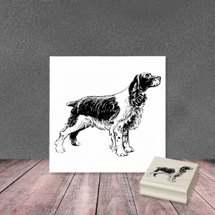 English Springer Spaniel Dog Breed Rubber Stamp