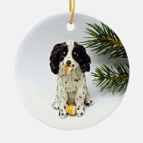 English Springer Spaniel Dog Christmas Ornament
