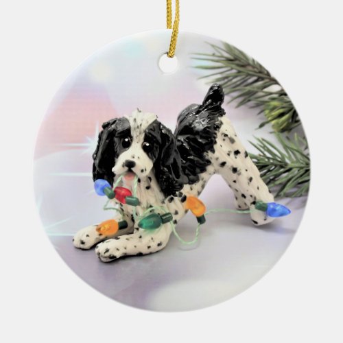 English Springer Spaniel Dog Christmas Ornament