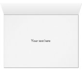 English Springer Spaniel Dog Custom Inside Message Cards (Inside Horizontal (Bottom))