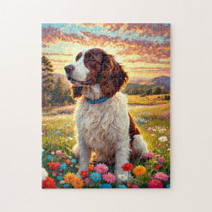 English Springer Spaniel dog Jigsaw Puzzle