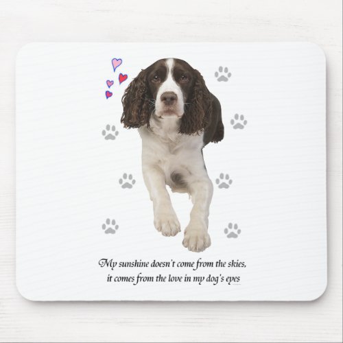 English Springer Spaniel Dog Mouse Pad