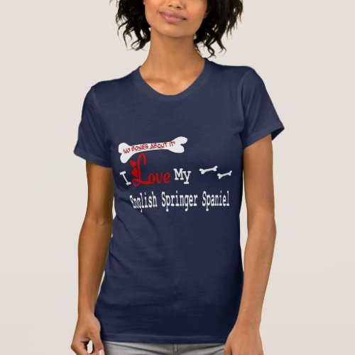 English Springer Spaniel Gifts T_Shirt