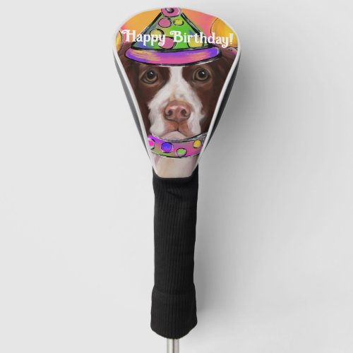 English Springer Spaniel        Golf Head Cover