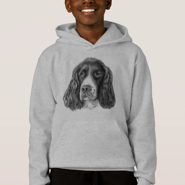 English Springer Spaniel Hoodie (Front)