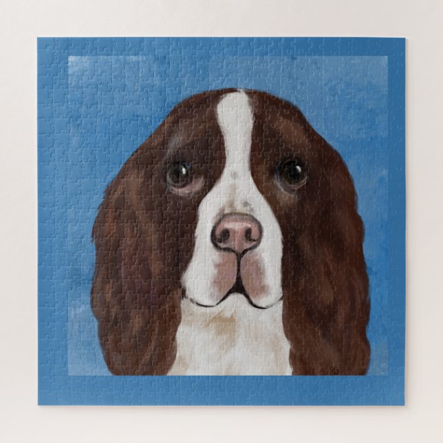 ENGLISH SPRINGER SPANIEL JIGSAW PUZZLE (Vertical)