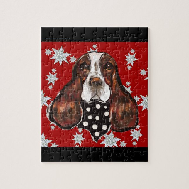 ENGLISH SPRINGER SPANIEL JIGSAW PUZZLE (Vertical)
