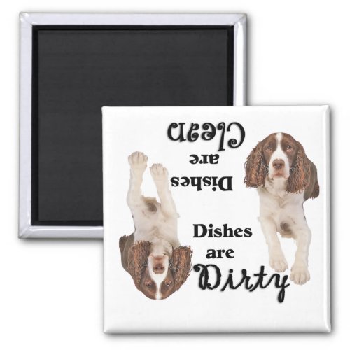 English Springer Spaniel Lovers Dishwasher Magnet