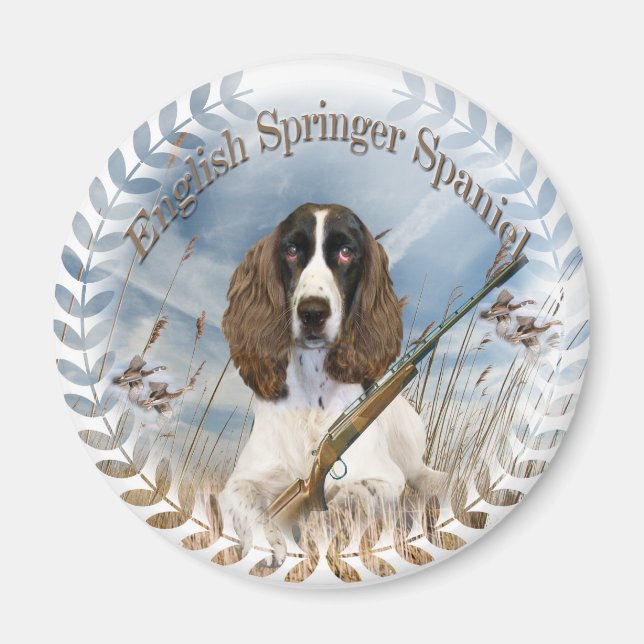English Springer Spaniel  magnets (Front)