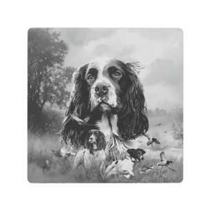 English Springer Spaniel Metal Print