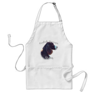 English Springer Spaniel Mom 2 Adult Apron
