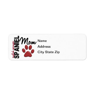 English Springer Spaniel Mom 2 Label