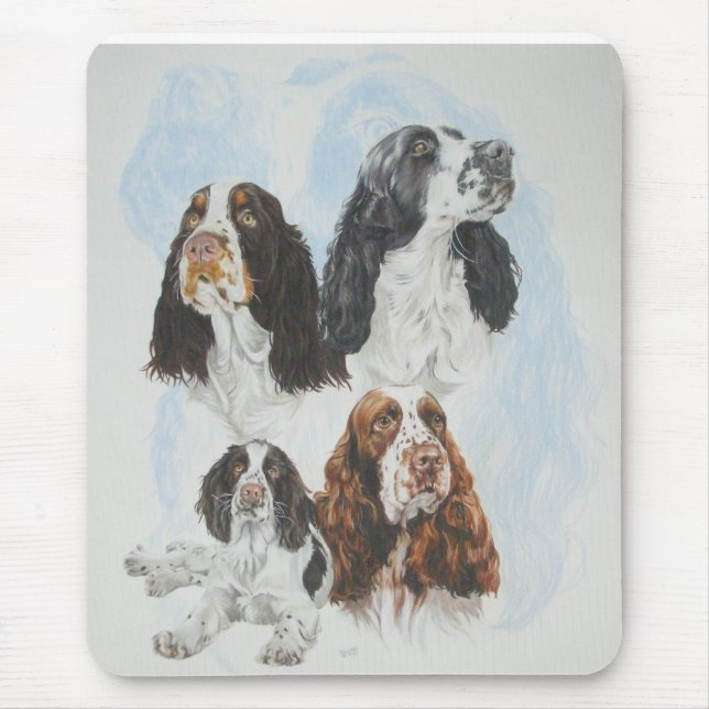 English Springer Spaniel Mouse Pad (Front)