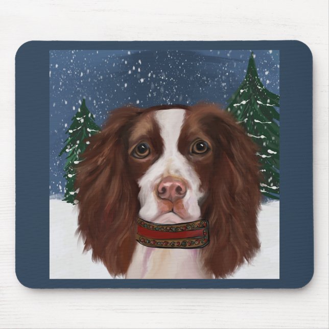 ENGLISH SPRINGER SPANIEL MOUSE PAD (Front)