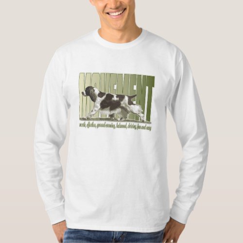 English Springer Spaniel Movement T_Shirt