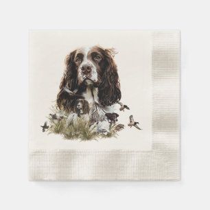 English Springer Spaniel Napkins