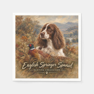 English Springer Spaniel Napkins