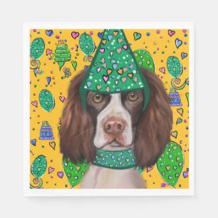 English Springer Spaniel Napkins