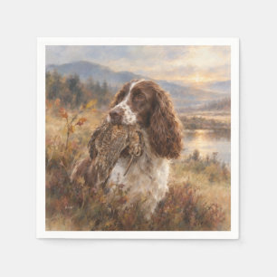 English Springer Spaniel Napkins