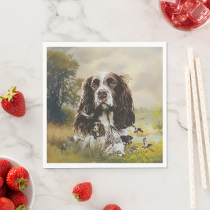 English Springer Spaniel Napkins