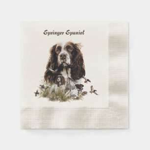 English Springer Spaniel Napkins